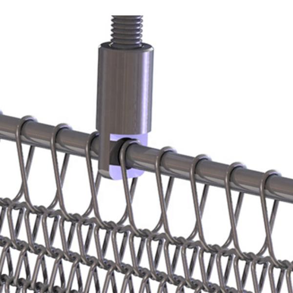 Drapery занавеса сетки нержавеющей стали 1.2m гибкий спиральный сплетенный