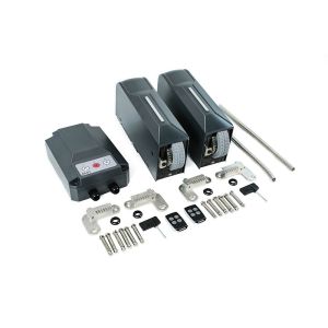 600KG Per Leaf Automatic Roller Wheel Ground Wheel Swing Door Gate Motor Opener Operator