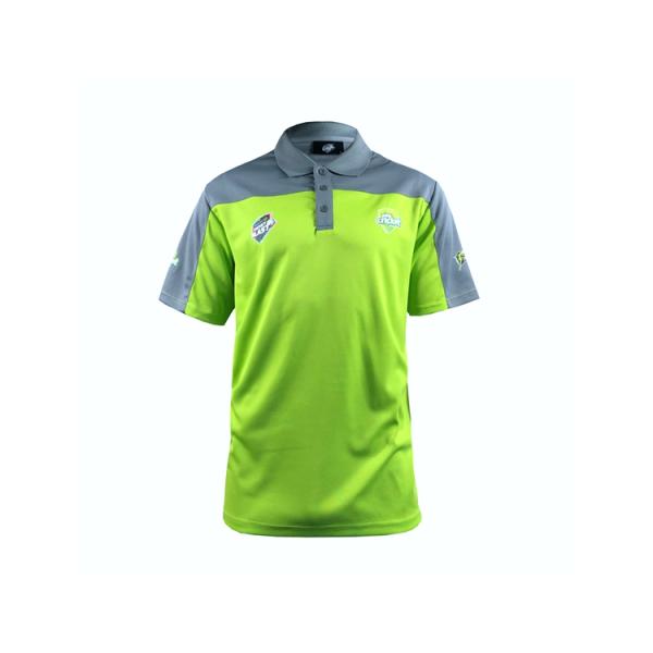 Custom Printed Polyester Polo Shirts Professional Sportswear for Men's Activities