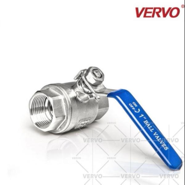Internal Thread Side Entry Floating Ball Valve Fire Safe DN25 201 304 316 Ss
