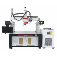 Machine automatique de soudure laser de fibre de portique pour la soudure de paquets de batterie