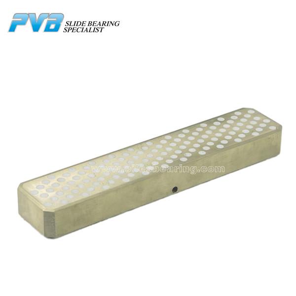 Lubripad Graphite Plugged Bronze Wear Plate Aluminum Bronze PTFE Bearing Pads