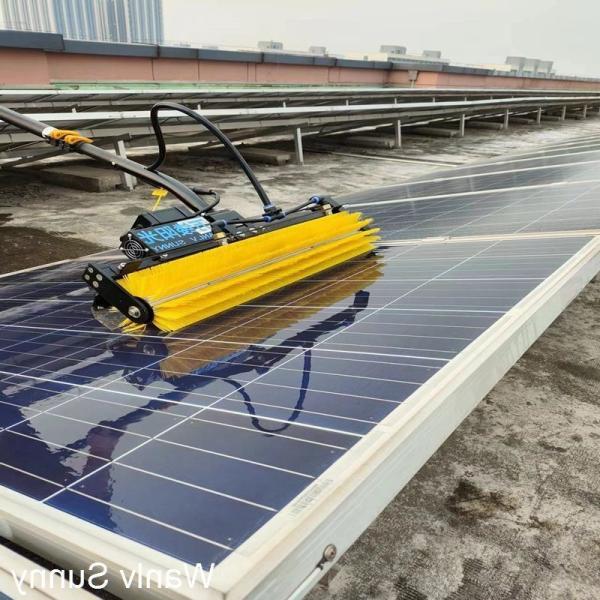 Photovoltaic Farm Washing System with Rolling Brush AC110 220V Power Supply Version
