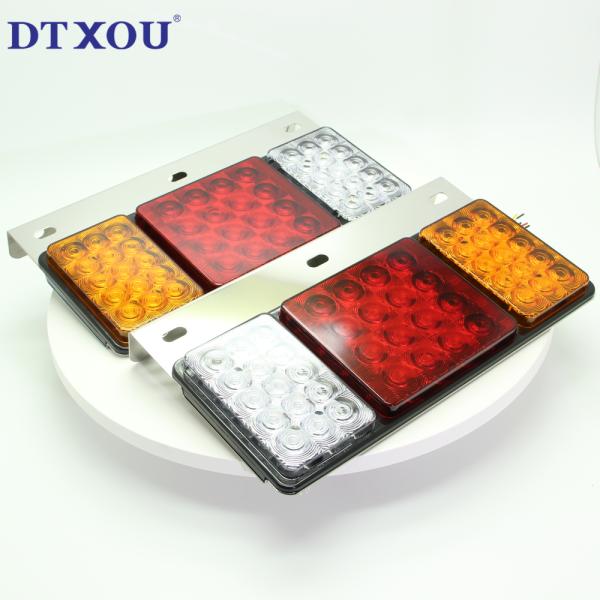Push Fitting Installation LED Combination Tail Light Energy Saving 12V/24V Waterproof