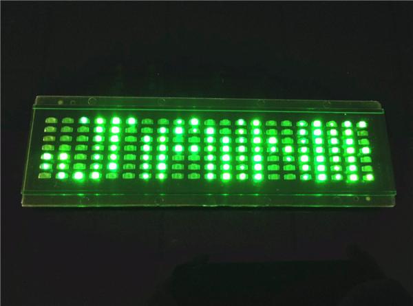 Green color scrolling LED message display T-shirt