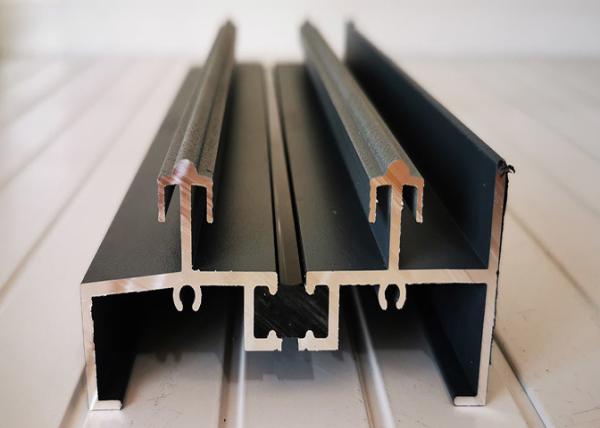 1.4mm 6060 Sliding Window Sill Aluminum Extrusion Profile Residential