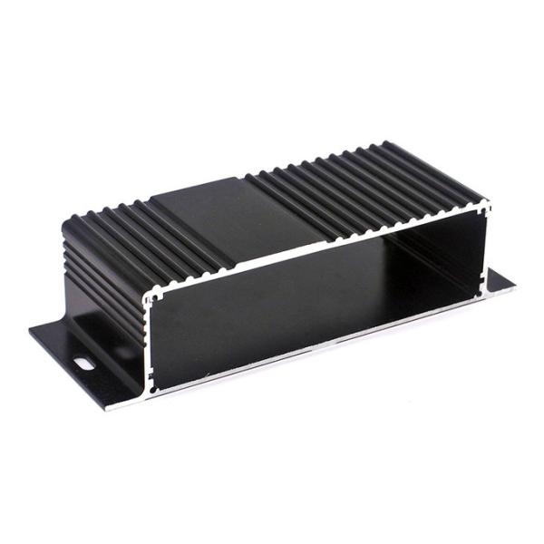 PCB Al6063-T5 прессовал алюминиевая коробка, приложение штранг-прессования дефлектора 2pcs алюминиевое