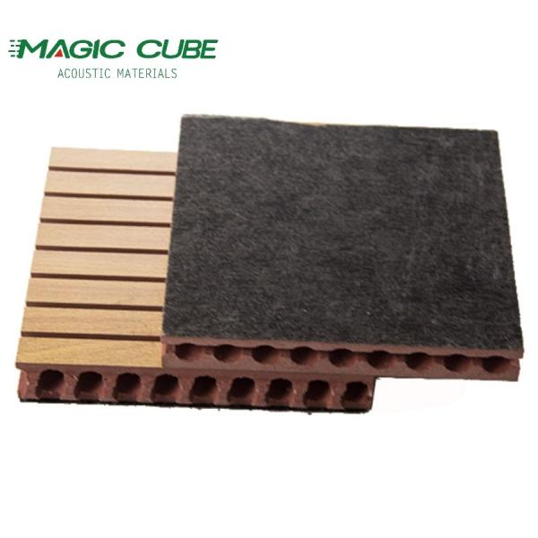 Customized Colorful Acoustic Wall Panels Wood For Interior Decorating