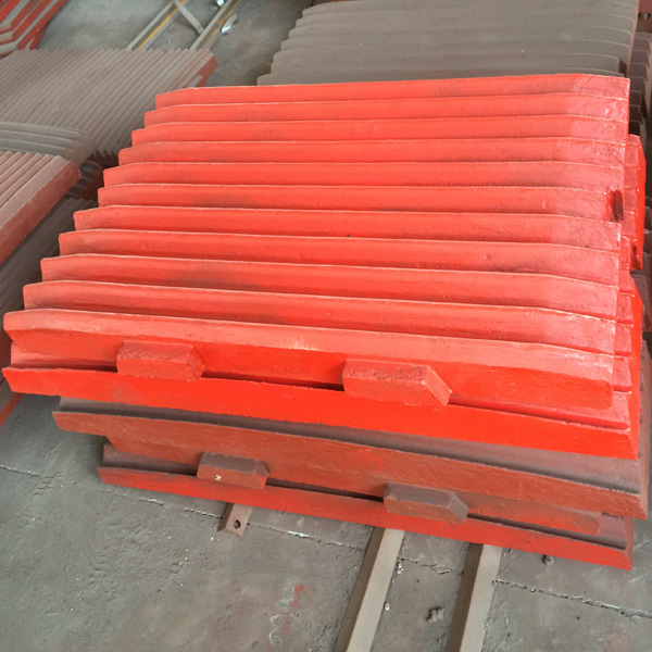 High Manganese Steel jaw Plate For Extec C12 QJ341 QJ340 Jaw Crushers