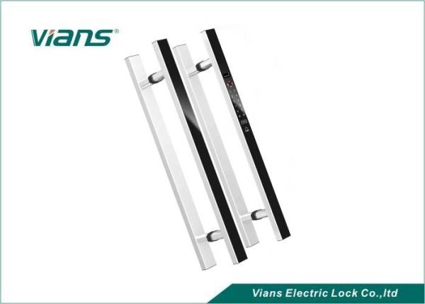Electric Smart Door Handle Bluetooth App Fingerprint Card With Remote Control