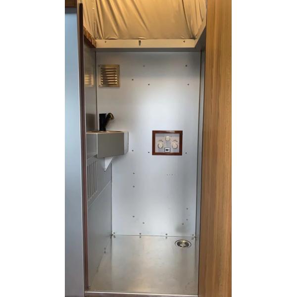 Белое небольшое со спален каравана 1500kg 2 туриста дороги для на открытом воздухе путешествовать семьи