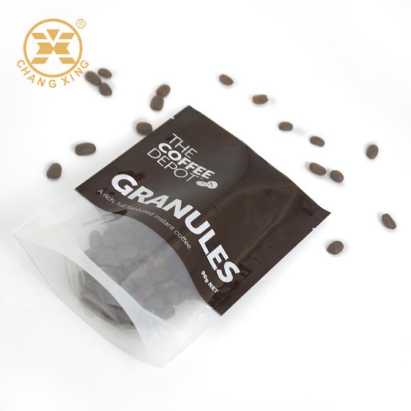 Стойте вверх Resealable упаковка кофе кладет воздухонепроницаемые сумки в мешки кофе молнии