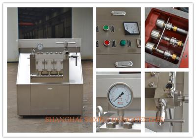 Homogeneizador industrial de três andares, homogeneizador profissional.