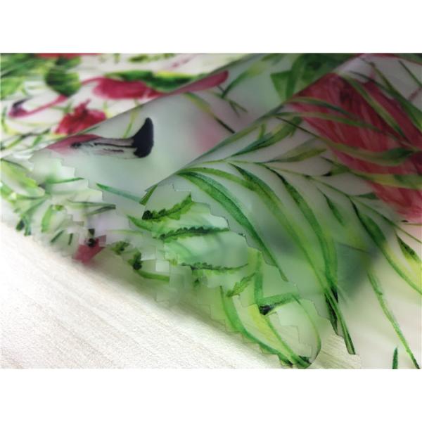 Raincoat / Coat 0.15mm TPU Leather Flamingo / Flower Design Eco Friendly