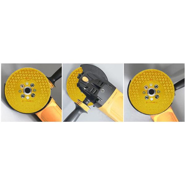 Удваивают лезвия алмазной пилы стороны 125mm паяемые 1.6mm для Masonry