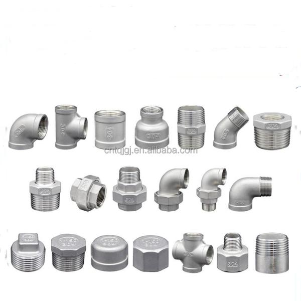 Casting Stainless Steel 304/316 1/2 NPT/BSP Female Thread 45 Elbow Pipe Fitting Connection Nipple for Homebrewing Technics