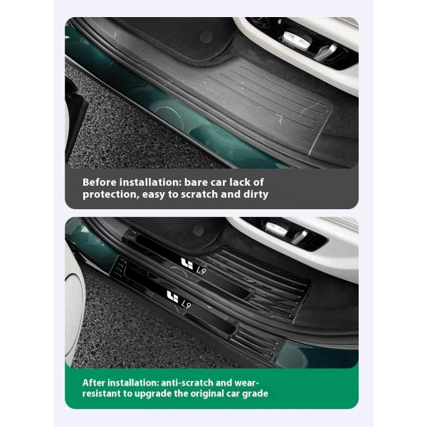 Transform Your L6 L7 L8 L9 Car with Lixiang Accessories Door Sill Strips Body Kit Interior and Exterior Parts