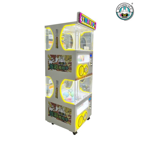Coin Operated Gashapon Machine Arcade Plush Toy Catcher Prize Machine Clip Toy Machine