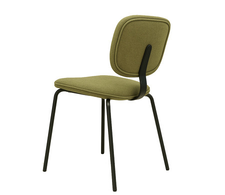 Upholstered Metal Dining Chair BW-501