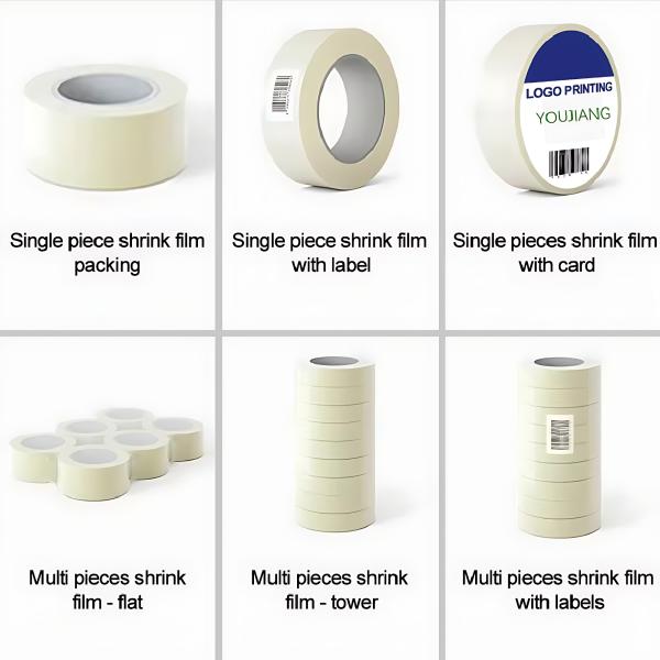 3 Inch Easy Tear Matte Gaffa Tape Black Heat Resistant Carton Package