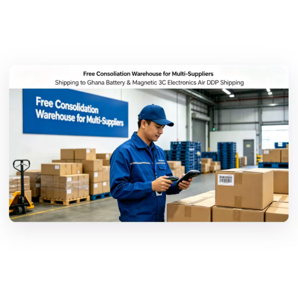 Air DDP Shipping To Ghana for Battery / Magnetic 3C Electronics