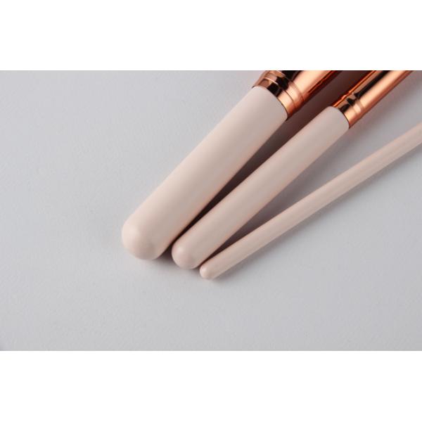 Custom Logo Vonira Nude Pink 12pcs Cosmetic Brushes Set