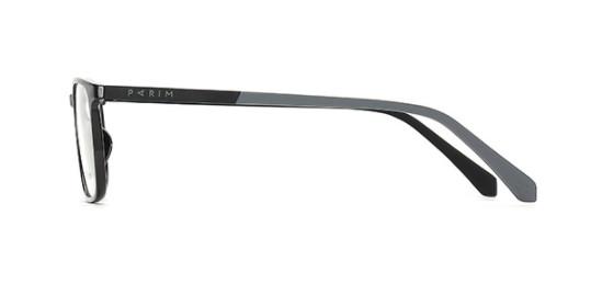 Full Rim Plastic Parim Eyeglasses Frames Antiskid With Silicone Temple 17mm Bridge