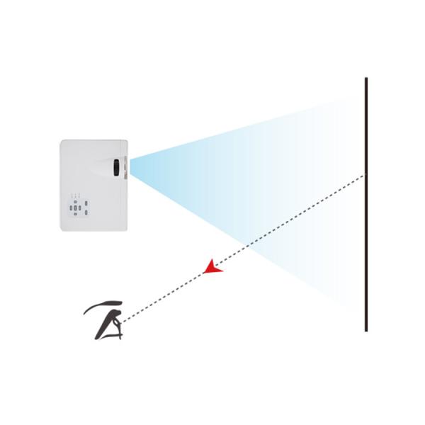 CLW350A Short Throw DLP Projector High Contrast And Color Gamut