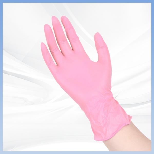 Recyclable Flexible Synthetic Nitrile Gloves Convenient  In Many Occasions