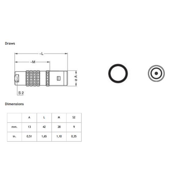ИП68 делают мужчины коаксилового разъема 1Э Лемо и разъем-розетки водостойким ФФА.1Э.250