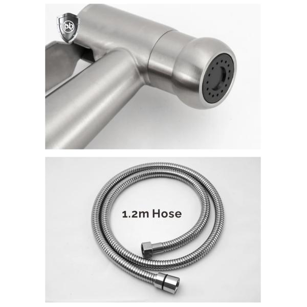 Устойчивое 304 из нержавеющей стали ванная комната туалетный бидет кранный распылитель ручной распылитель