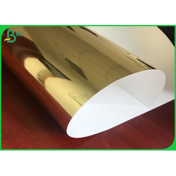 металлизированная 250г бумага картона золота 157г и мычки свертывает для пакета подарка