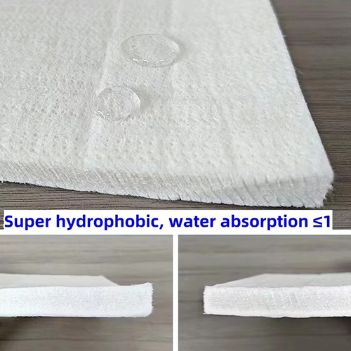 Hydrophobic Aerogel Felt Silica Fiber Blanket Insulation For Pipe Tank