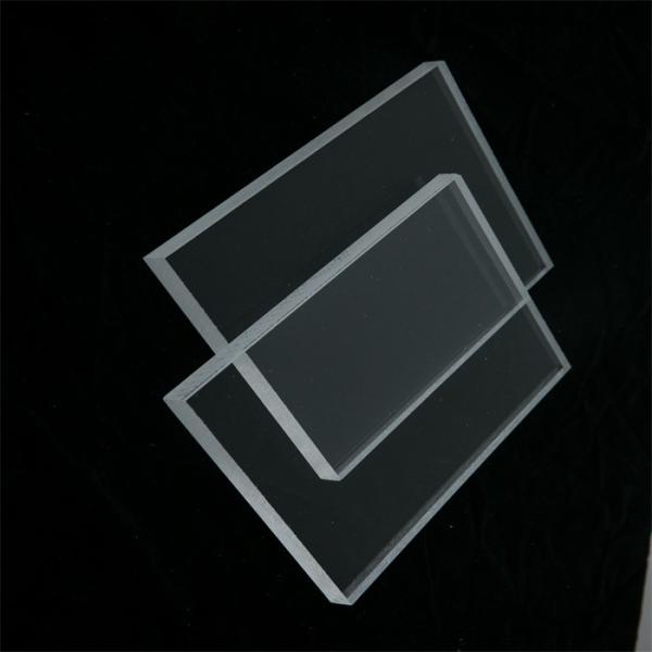 Wear Resistance Crystal Acrylic Sheet Clear 3mm Thickness For Display Board