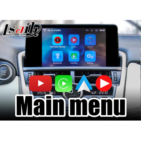 Связанный проволокой андроид АВТОМАТИЧЕСКОЕ CarPlay взаимодействует полностью подключи и играй для Lexus NX200t NX300h 2018-2020
