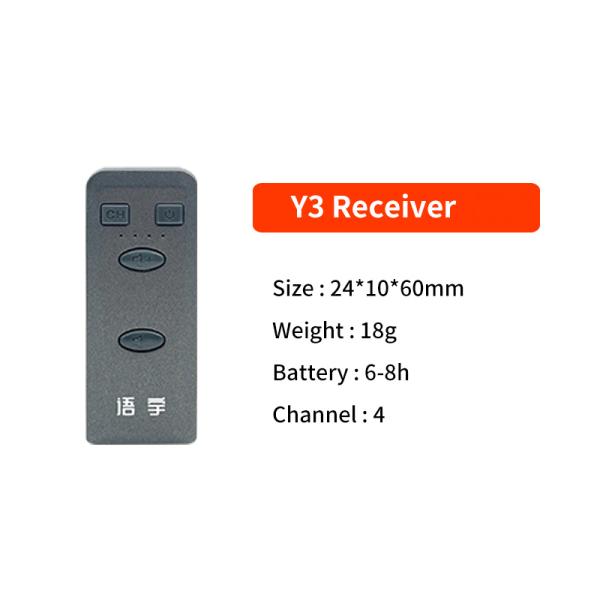 Wholesale Price Y 3 audio walking tour with Non-In-Ear Receiver