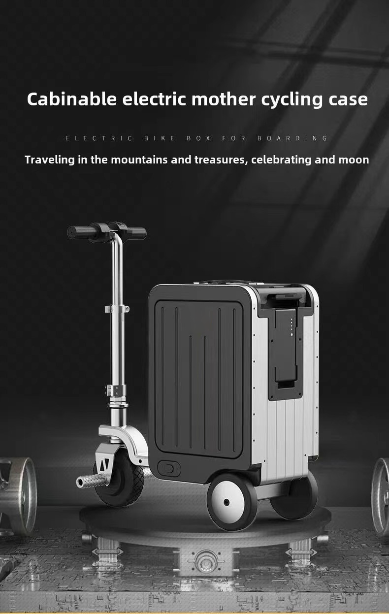 Customized Intelligent Portable Pc Suitcase  Carry On Luggage With Power Bank