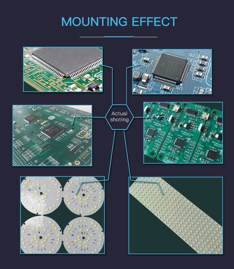 4 головки 60 питателей CHMT560P4 Настольный SMT ЧИП-монтер SMD
