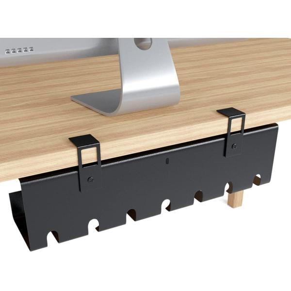 Регулируемая и съемная поднос для управления кабелями для устойчивого дизайна домашнего офиса