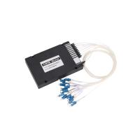 8 canaux de 1470 à 1610 nm avec 1310 nm de port LC/UPC à double fibre CWDM MUX DEMUX ABS BOX