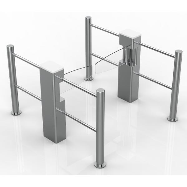 1.5s Stainless Steel Swing Turnstile Gate IP54 Protection with RS485/TCP/IP Communication interface