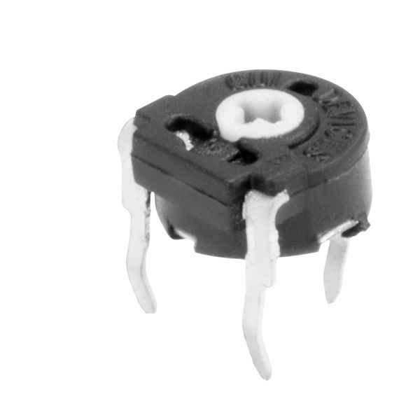 Rotary potentiometer dust proof enclosure carbon element CUI PTN06-B20CC20 with multiple taper options