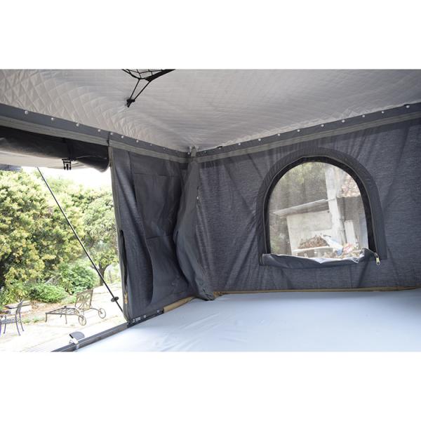 140cm 4x4 Pop Up Fiberglass Vehicle Roff Hard Shell Tent