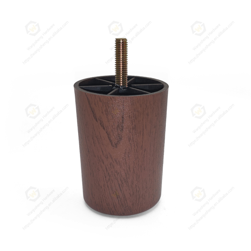 Round Plastic Feet with Screws Sofa Feet Accessories Furniture Feet