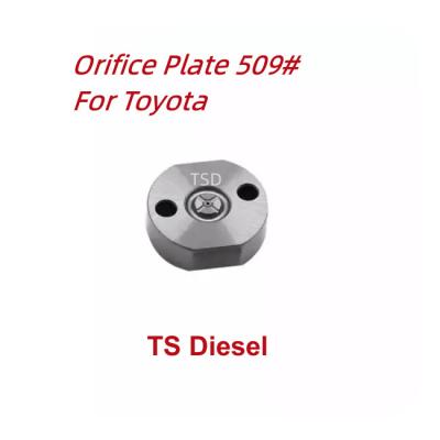 Common Rail Injector Denso Orifice Plate 509# For G3 Toyota Fuel Injector Replacement Engine Parts