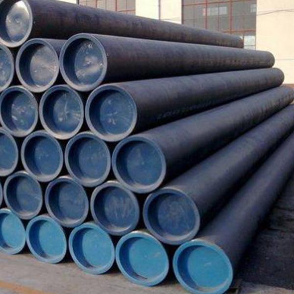 ASTM A53 GR B Steel Oil Pipe , S235JR Erw Black Pipe