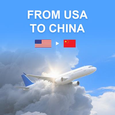 EXW DDU DDP DAP CIF FOB Fret aérien Porte à Porte Livraison des États-Unis vers la Chine