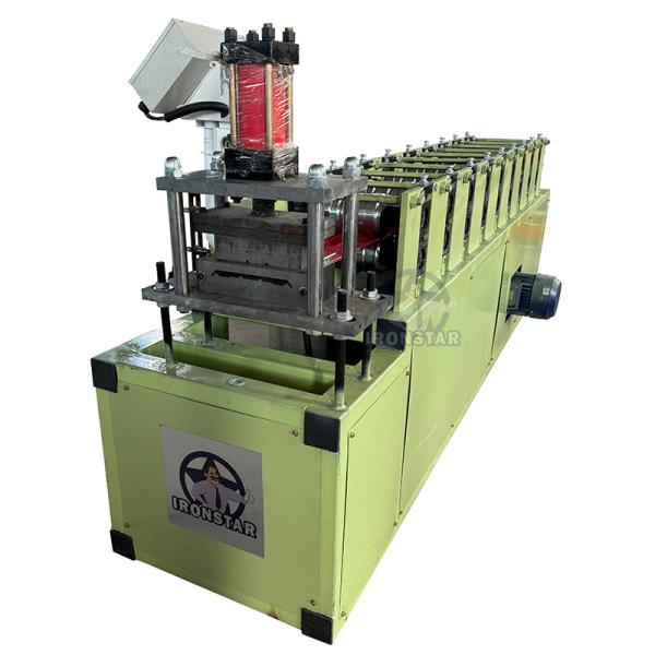 “174mm Size Metal Fence Post Roll Forming Machine Complete Fence Panel