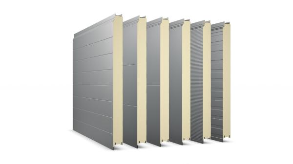 Moderno Design impermeável PU painel de parede Sandwich Casa Armazém Painel de isolamento EPS PIR