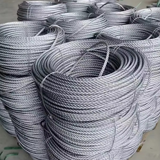 11mm Steel Core High Carbon Galvanizing Treatment Marine Mooring Wire Rope